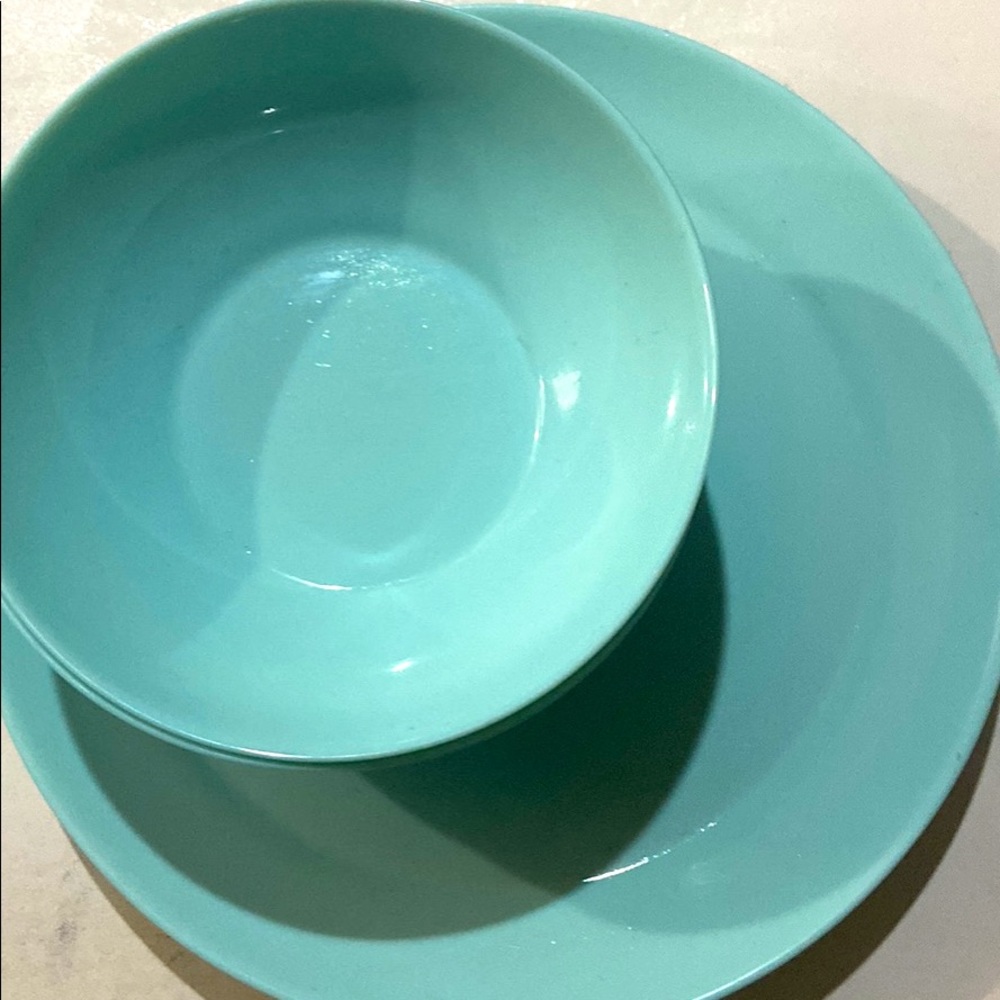 Turquoise Dish Set